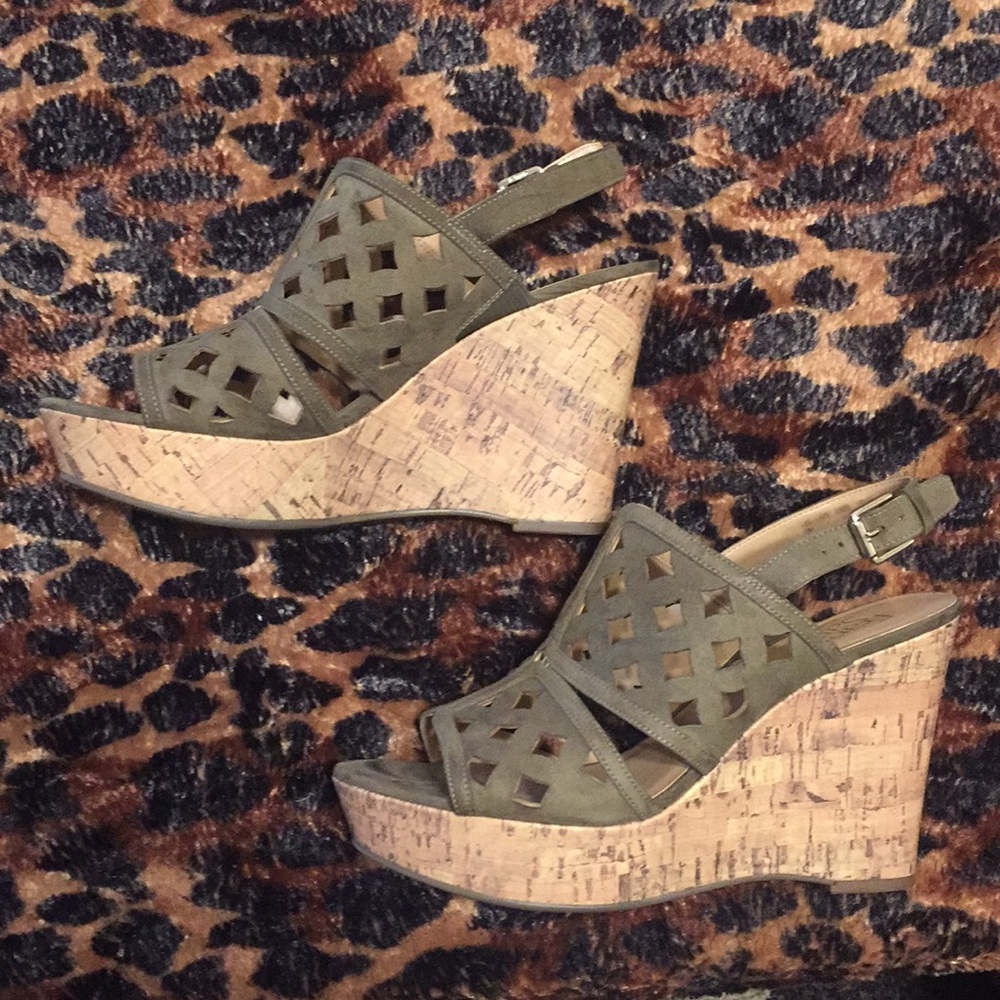Franco Sarto wedge sandals